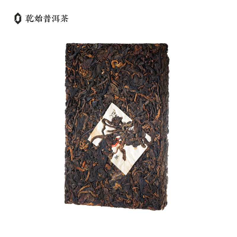 再补货：乾始相识奢品普洱茶熟茶熟普 茶砖 大户赛春茶发酵 200g*1片 119元（