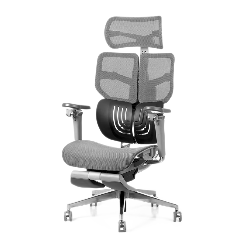 31日20点、plus会员：网易严选 领航员人体工学电脑椅 F2-太空灰-6D扶手 1769.41