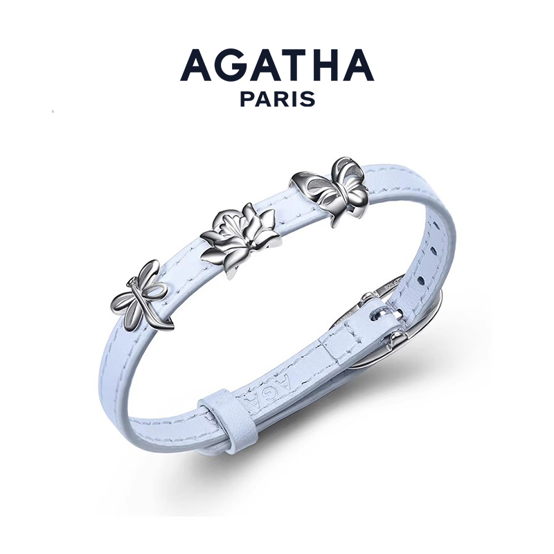 AGATHA 瑷嘉莎 牛皮手带手环 6000004 590元