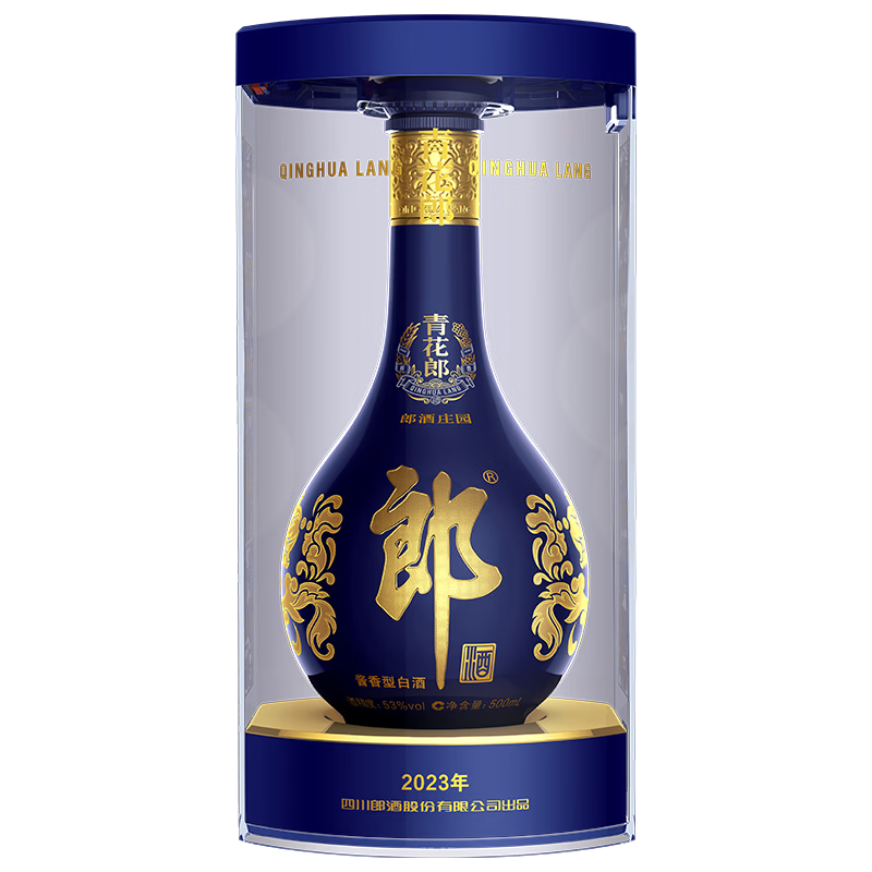 郎酒 青花郎 53° 酱香型 500ml 1瓶 644.95元