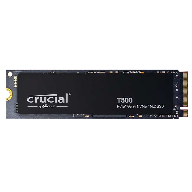 PLUS会员：Crucial 英睿达 T500 Pro NVMe M.2 固态硬盘 2TB（PCI-E4.0） 974.01元包邮（晒单返20元E卡低至959）