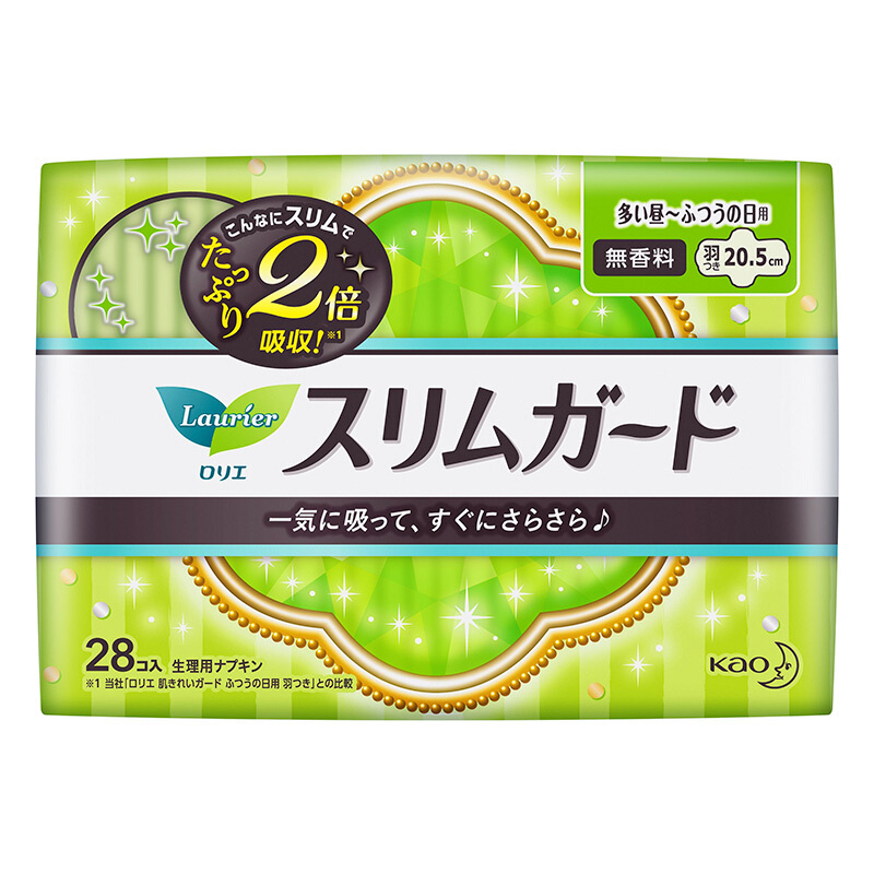 Laurier 乐而雅 日本原装进口S系列轻薄卫生巾日用20.5cm*28片 18.18元（需买3件