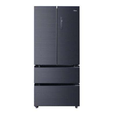 再降价、618预售、PLUS会员：Midea 美的 508升 一级能效 法式四开门冰箱 双系