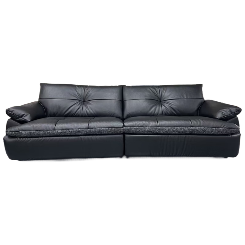 众筹：京东京造 黑松露沙发 1.8m固定位 三防生态皮 皮布艺两用 小户型---1663.96元