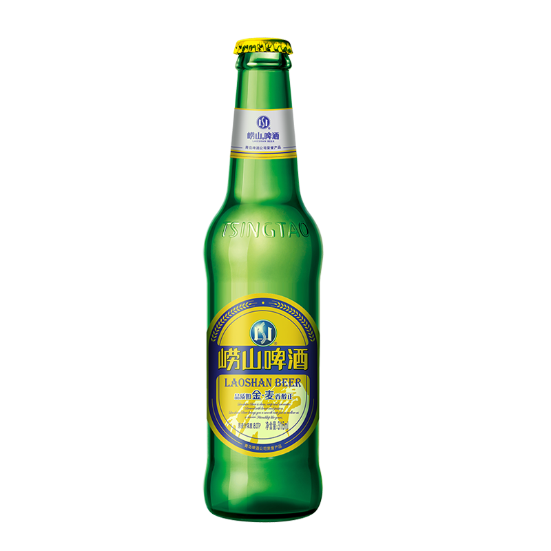 Laoshan 崂山矿泉 崂山啤酒 316mL*24瓶*2件 148.74元 （需买2件，需用券）
