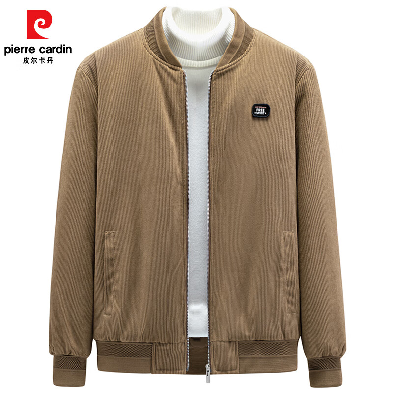 pierre cardin 皮尔·卡丹 2025春款男士夹克衫外套 MS-2268 99.9元（需用券）