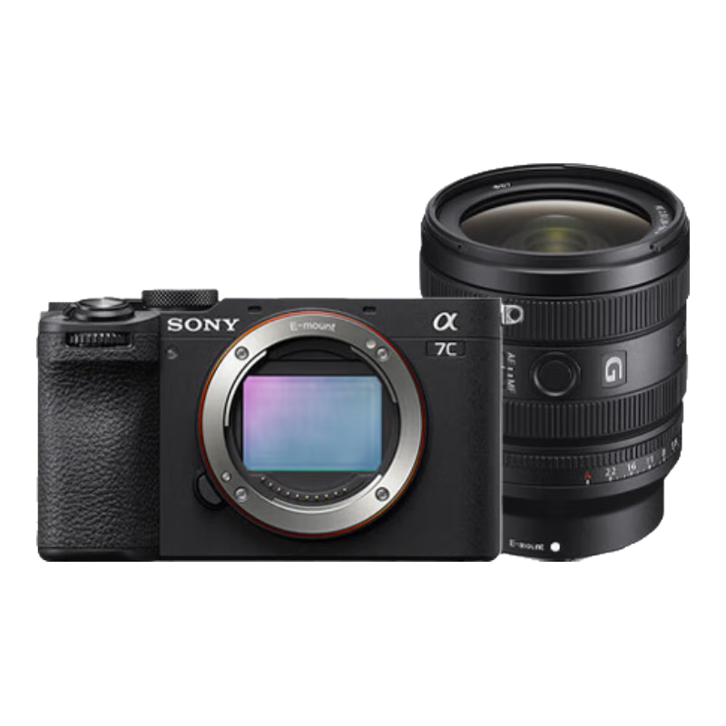 plus会员：索尼（SONY）Alpha 7C II 全画幅微单相机 黑色+SEL2450G大光圈 19797.52元