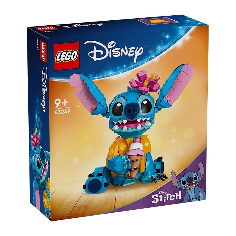 LEGO 乐高 43249史迪奇儿童益智积木拼搭玩具男孩女孩生日送人礼物 315元