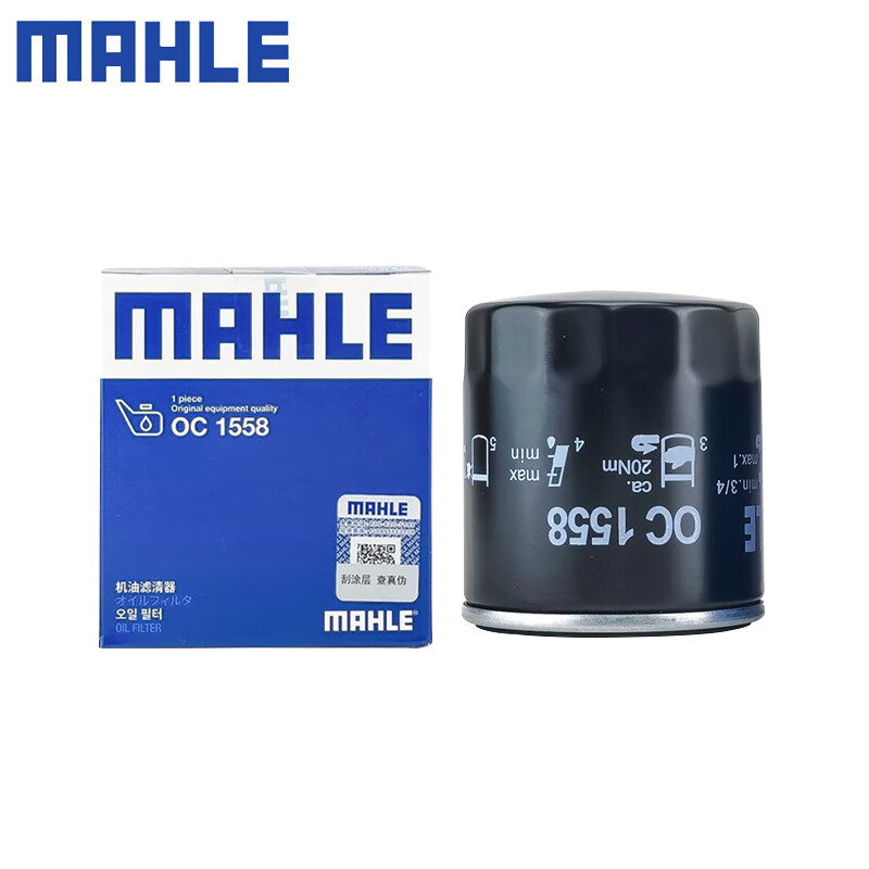 MAHLE 马勒 机滤机油滤芯格滤清器过滤网适用发动机保养专用 OC1558 帝豪GS 18-2