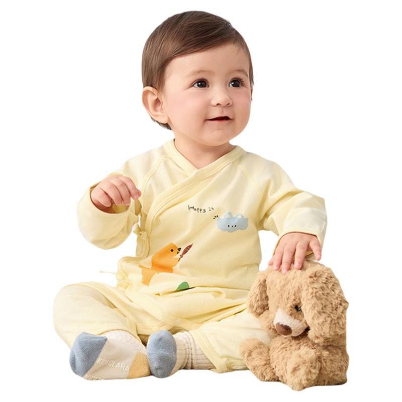 巴拉巴拉 婴儿连体衣新生儿衣服宝宝哈衣爬服纯棉2026春两件装萌 15.9元