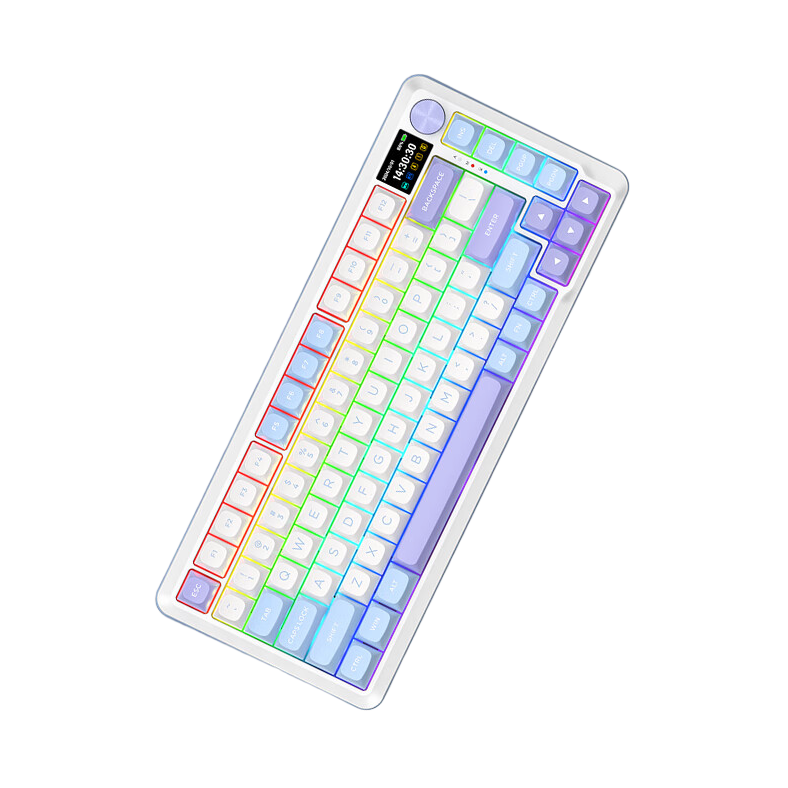 REDRAGON 红龙 KS82 Ultra 81键 三模机械键盘 紫幽兰 龙吟轴 RGB 269元（需用券）