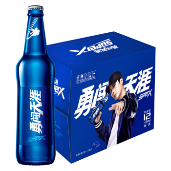 SNOWBEER 雪花 勇闯天涯 superX啤酒 500ml*12瓶 40.25元（需用券）