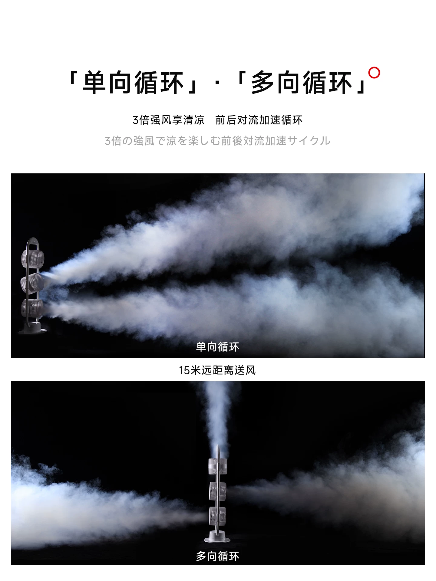 松下 三头扇F-CA1702C电风扇静音家用落地扇多角度送风省电节能 949.05元 - 86线报