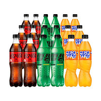 Coca-Cola 可口可乐 零度可乐500ml*6瓶+雪碧500ml*6瓶+无糖芬达多口味 ￥28.9