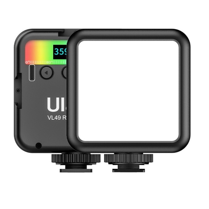 ulanzi VL49 RGB 补光灯 黑色 86.13元