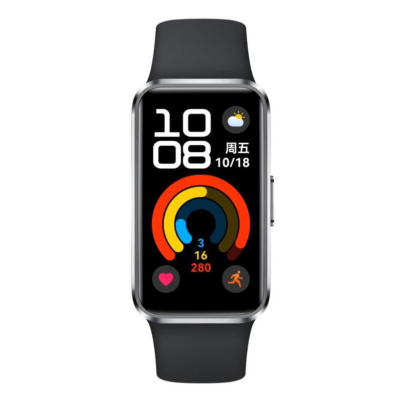 华为 手环 10 NFC版 智能手环 羽砂黑 207.4元