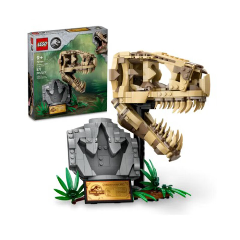 LEGO 乐高 侏罗纪世界系列 76964 恐龙化石 霸王龙头骨 187.35元（需用券）