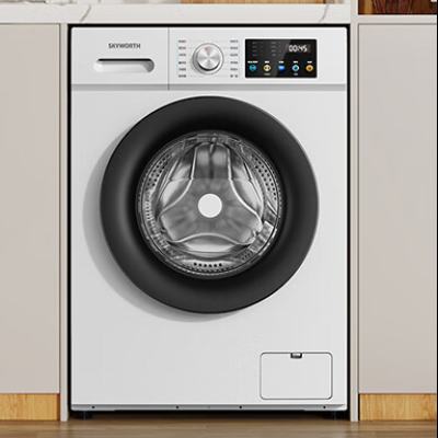 618预售：创维 10公斤滚筒洗衣机 全自动 超薄 1.1高洗净比XQG100-B33KD 1194.2元