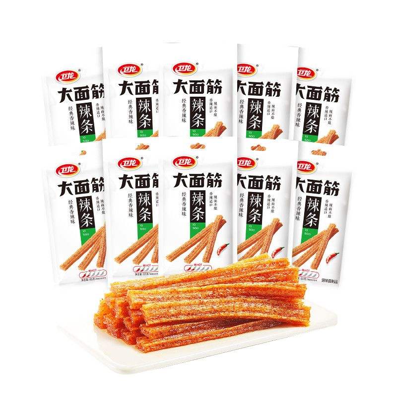 卫龙 大面筋 445g 9.12元