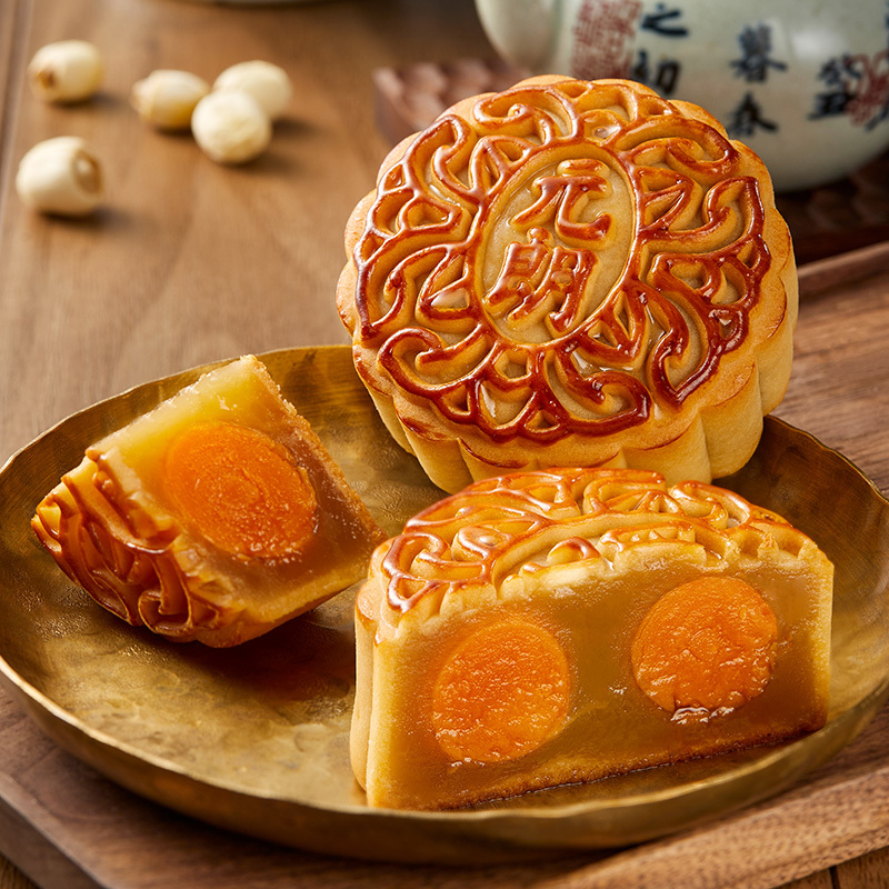 eulong元朗双黄莲蓉月饼150g1692元