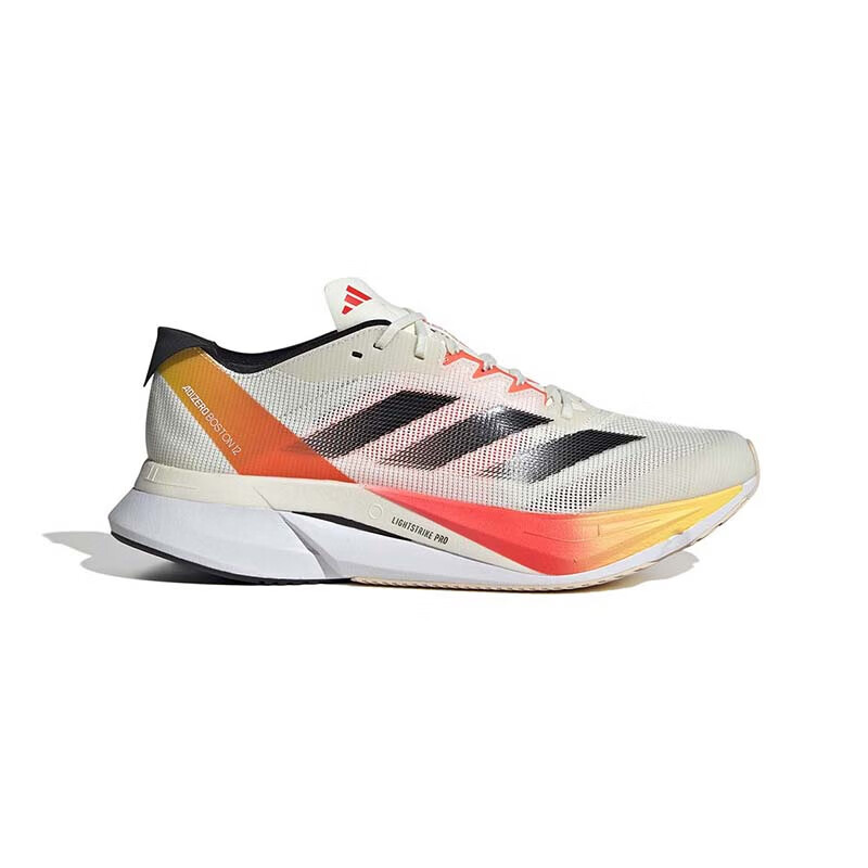 adidas 阿迪达斯 男子 ADIZERO BOSTON 12 M 竞速跑步鞋 橙红白 41码 522元