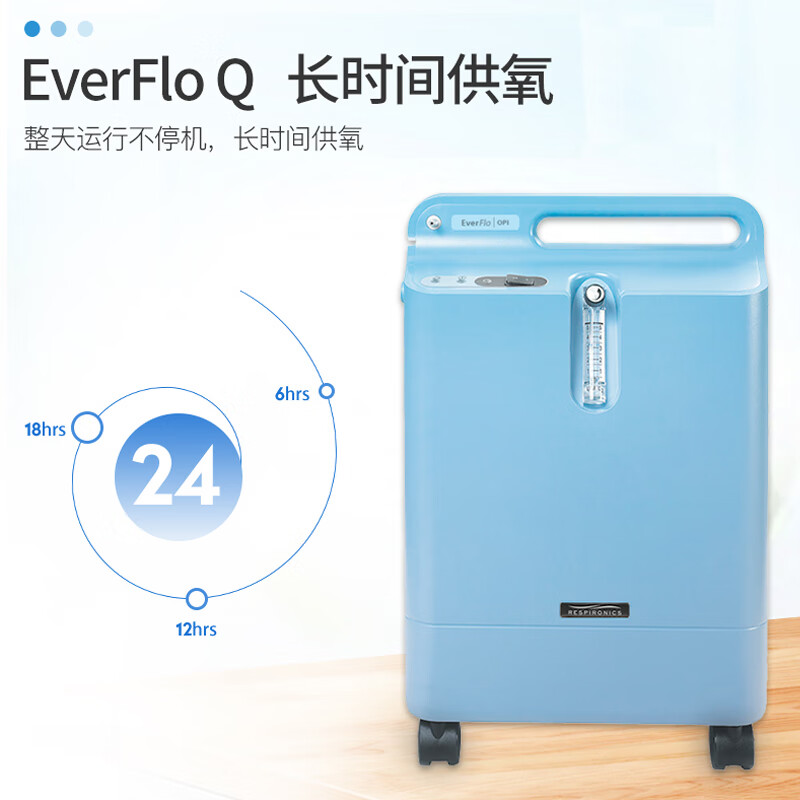 PLUS会员：PHILIPS 飞利浦 医用制氧机 5L 大流量 EverFlo Q 6340元（需用券）