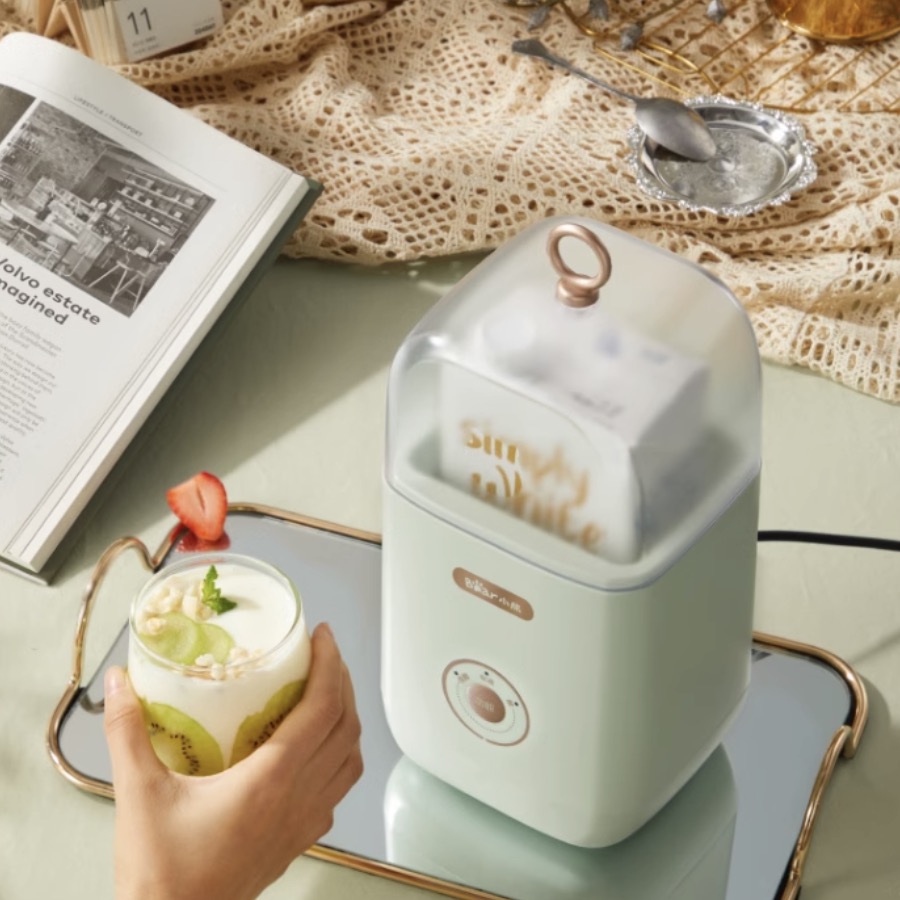 88VIP：Bear 小熊 家用小型全自动多功能智能免洗酸奶发酵机 59.8元包邮（需用