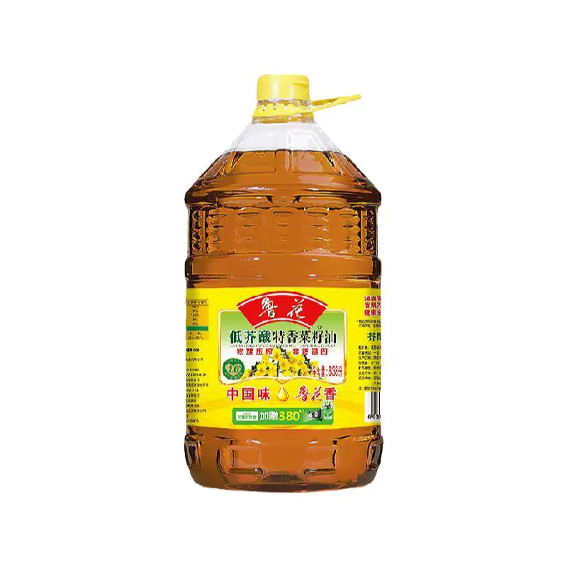 鲁花 低芥酸特香菜籽油 6.38L ¥89.9