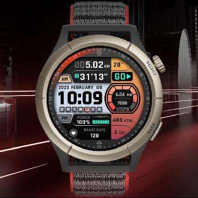 双11狂欢、再降价、PLUS会员：AMAZFIT 华米 Cheetah Pro 竞速黑 47mm 户外智能手表 