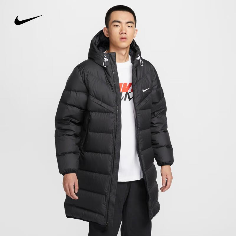 移动端：NIKE 耐克 WINDRUNNER Storm-FIT 男子防风羽绒外套 HQ4185-010 L 1059元