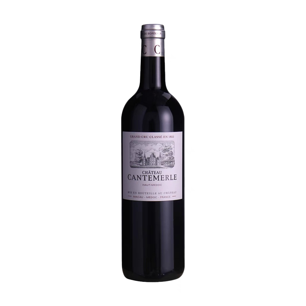 CHATEAU CANTEMERLE 佳德美酒庄 上梅多克 干红葡萄酒 2020年 750ml 单瓶装 175.75元包