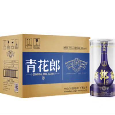 plus会员、百亿补贴：郎酒 青花郎 酱香型高度白酒 53度 500ml*6瓶 整箱装 4993.5