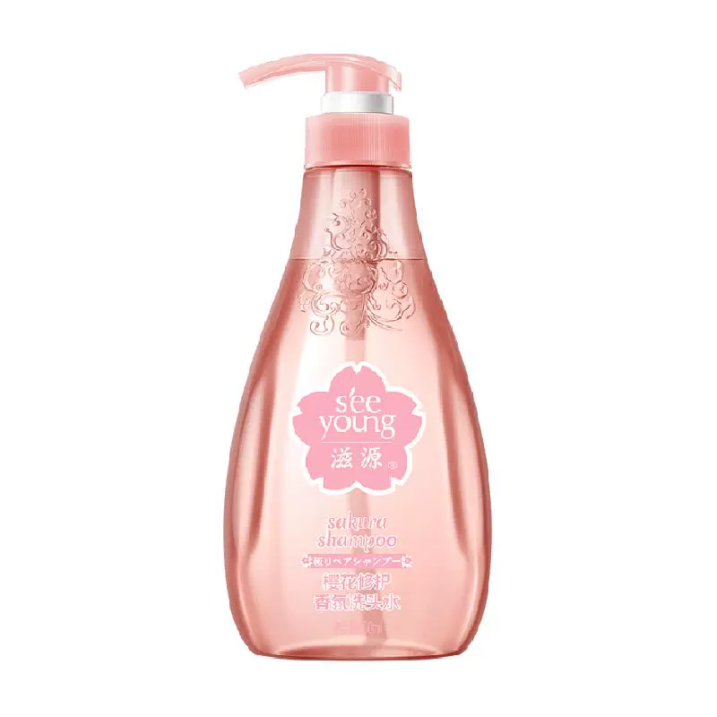 seeyoung 滋源 樱花修护香氛洗发水 400ml ￥12.35