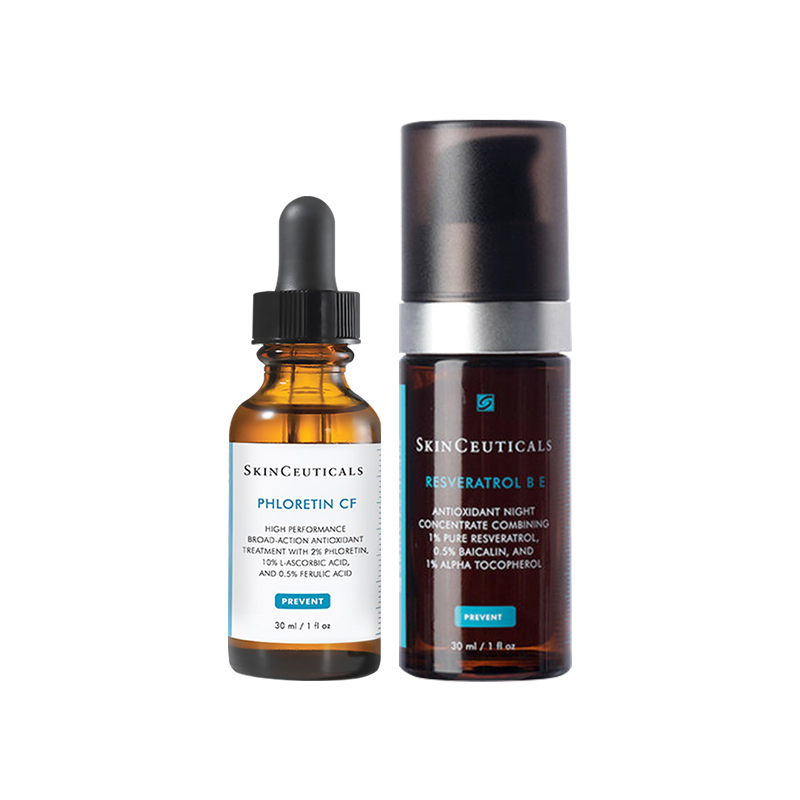 88VIP：SKINCEUTICALS 修丽可 日夜抗氧化套装：CF精华30ml+RBE精华30ml 1392.6元