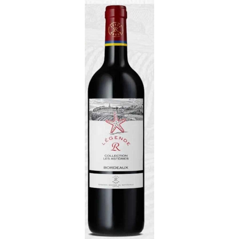 拉菲（LAFITE）罗斯柴尔德 传奇波尔多海星干红葡萄酒750ml*2件 166、合83元/件