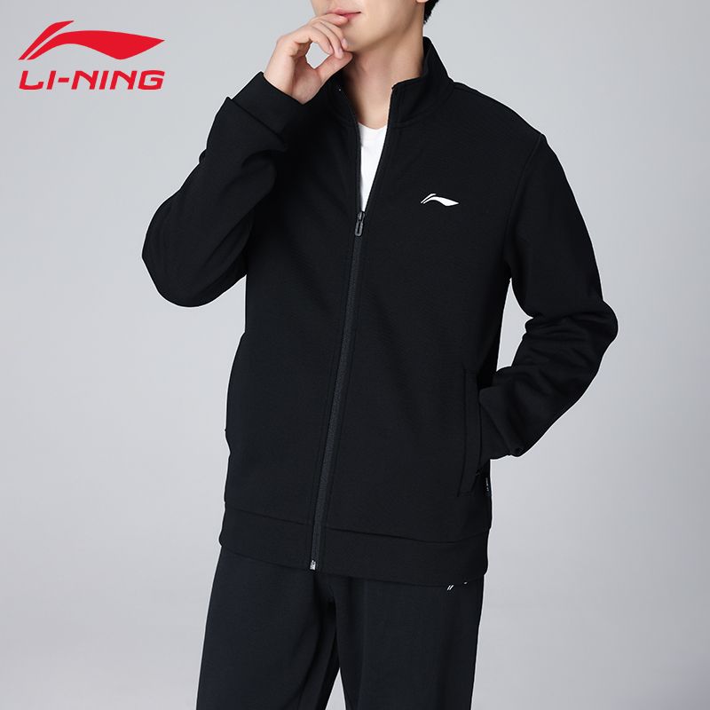 百亿补贴：LI-NING 李宁 男款立领运动夹克 73.7元包邮（返5元礼品卡后低至68.7