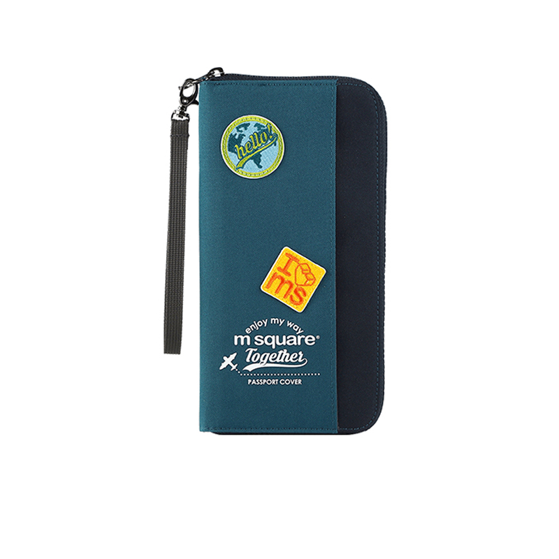 m square 旅行美学 msquare护照夹证件夹包收纳旅行机票保护套卡包袋多功能便