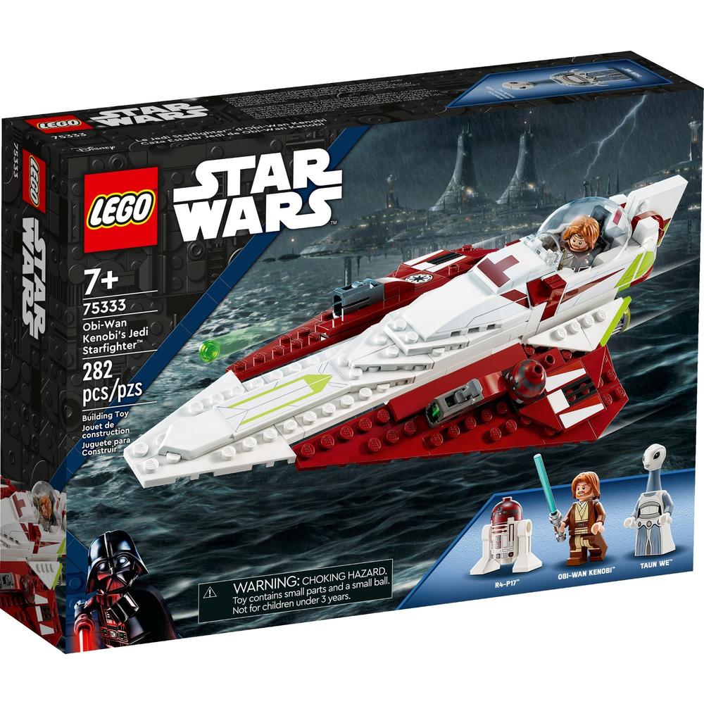 LEGO 乐高 Star Wars星球大战系列 75333 欧比旺·克诺比的绝地星际战斗机 189元（