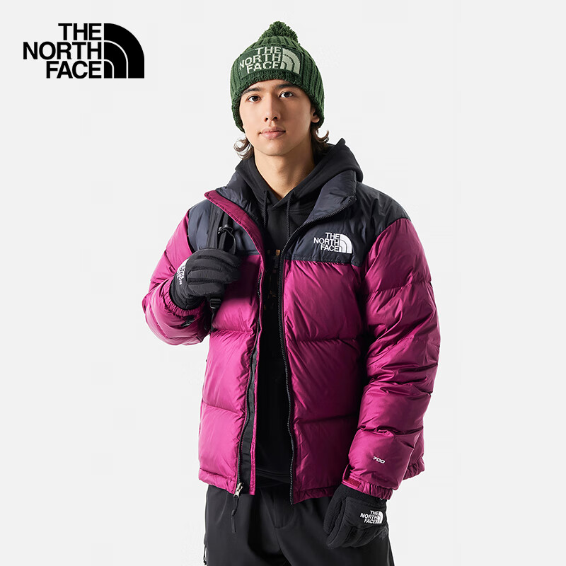 THE NORTH FACE 北面 1996Nuptse羽绒外套经典ICON鹅绒3C8D KK9/玫红色 L 2998元