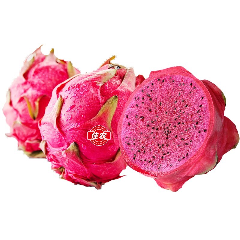 goodfarmer佳农广西蜜宝红心火龙果单果果重300400g6粒249元需用券