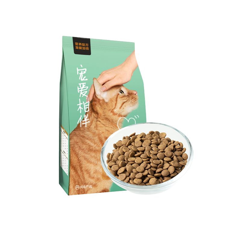 PLUS会员：YANXUAN 网易严选 宠爱相伴全价猫粮 7.2kg 69.7元（需凑单，需买2件，