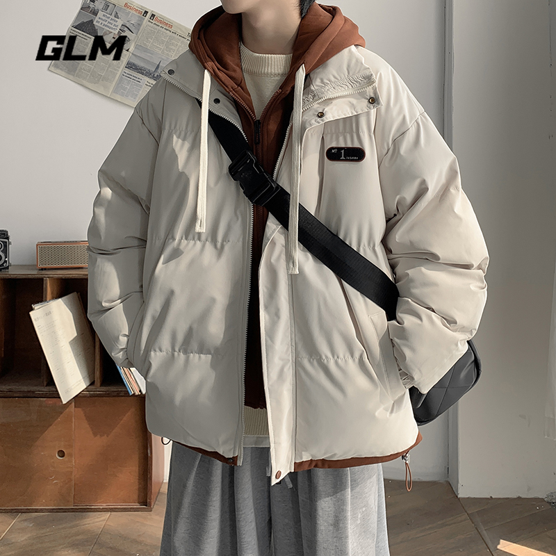 GLM 森马集团 青少年羽绒服 男款冬季加厚连帽外套 148元