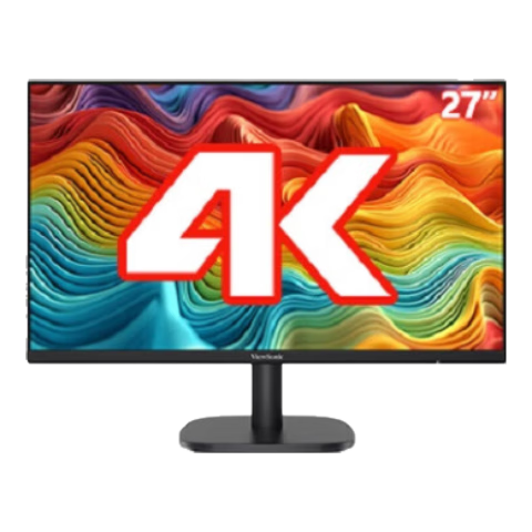 双11狂欢、plus会员：ViewSonic 优派 VA2763-4K-HD 27英寸 VA 显示器（3840×2160、60Hz