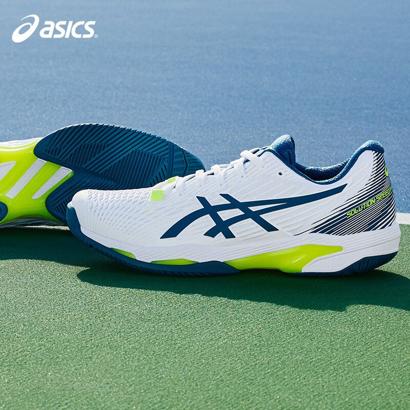 ASICS 亚瑟士 网球鞋耐磨防滑缓震运动鞋网球全场景通用男款鞋SPEED FF 2系列