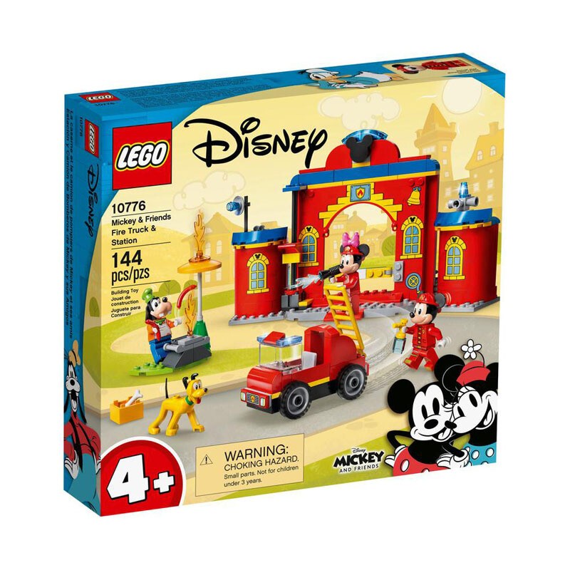 LEGO 乐高 Disney迪士尼系列 10776 米奇和朋友们的消防局 276.32元