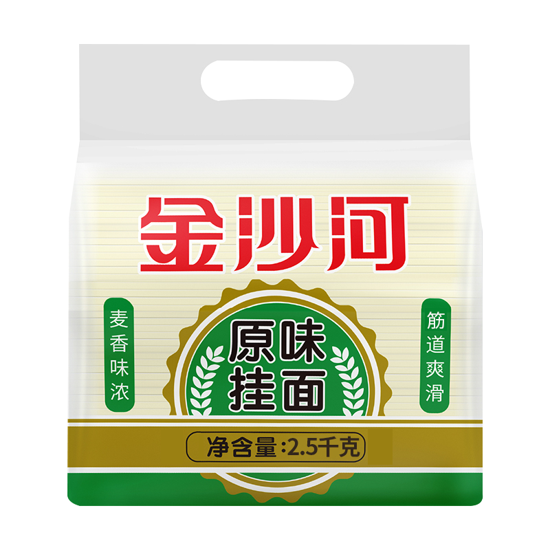 金沙河 原味/鸡蛋/龙须挂面 5斤装 ￥12.69