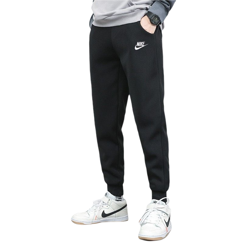 NIKE 耐克 Sportswear Club 男子运动长裤 BV2763-010 黑色/白色 M 158.03元