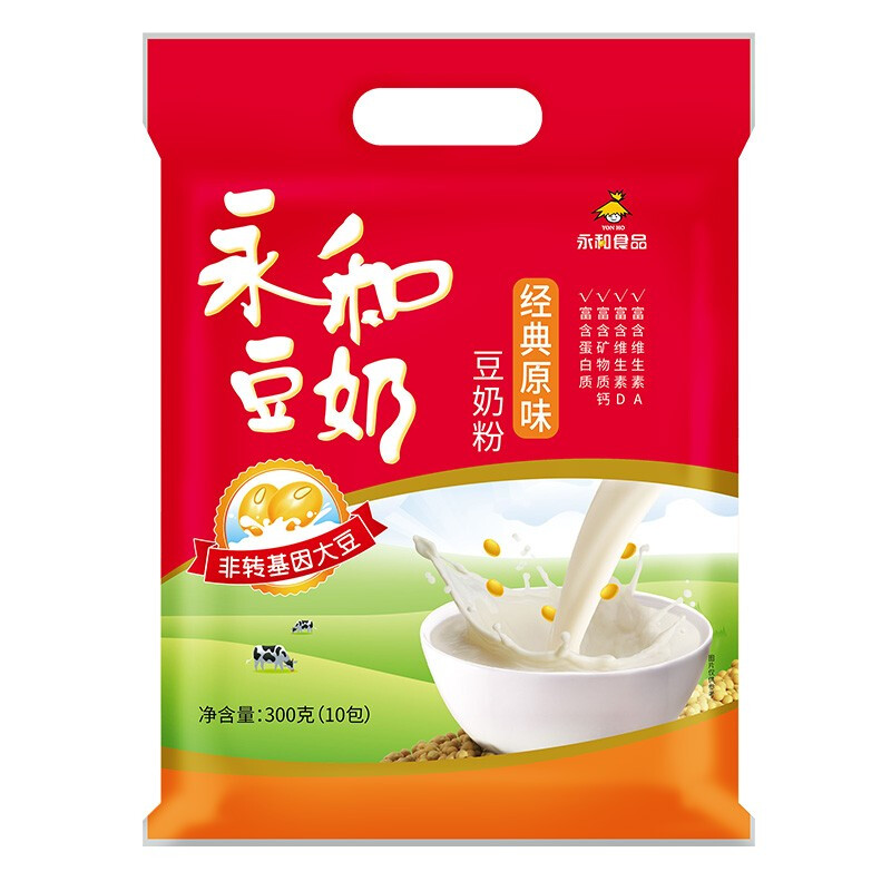 YON HO 永和豆浆 豆奶粉 经典原味 300g 9.1元