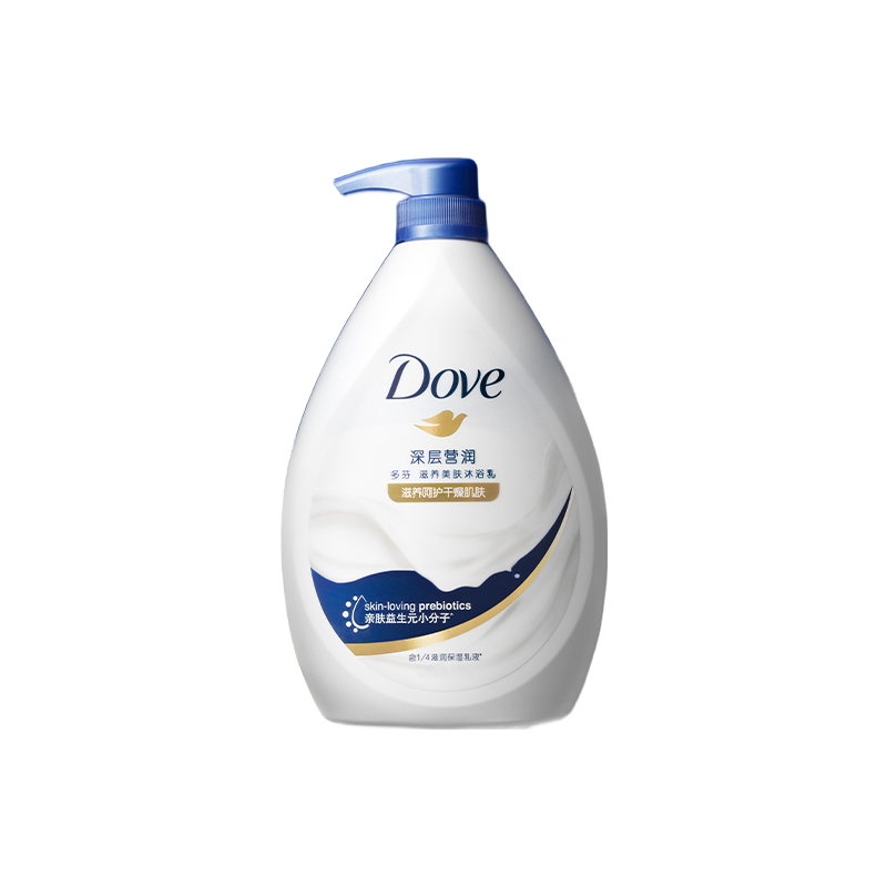 多芬 沐浴露 香味持久美肤沐浴乳850g 24.9元（需买2件，需用券）