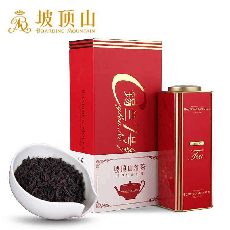 坡顶山 BOARDING MOUNTAIN 红茶 特级 200g 礼盒装 196元